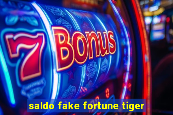 saldo fake fortune tiger